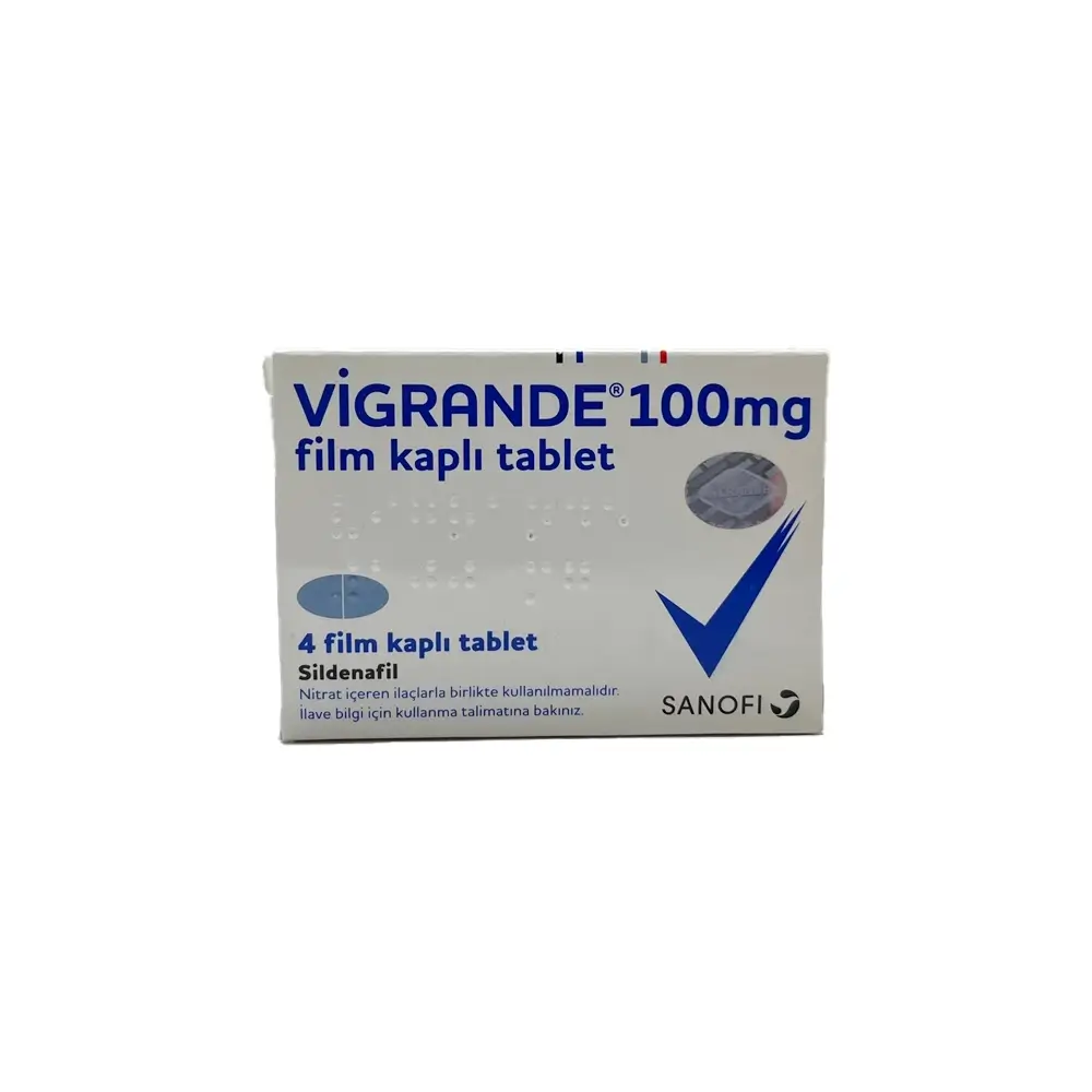 Vigrande 100 Mg 4 Tablet